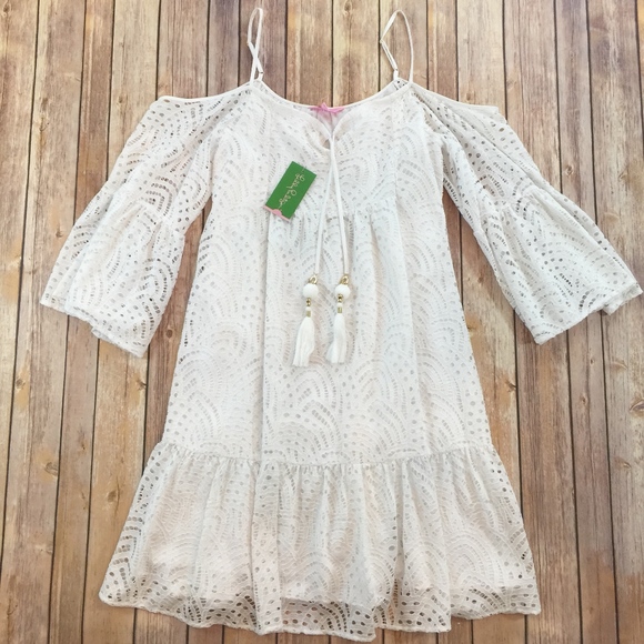 Lilly Pulitzer Dresses & Skirts - LILLY PULITZER Alanna Cold Shoulder Dress